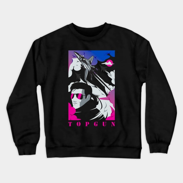 To the sky Crewneck Sweatshirt by dn1ce25